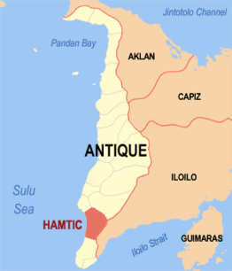 Kaart van Hamtic