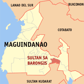 Mapa a pakabirukan ti Sultan sa Barongis