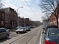 West Girard Avenue, Fairmount, Philadelphia, PA 19130, looking west, 2900 block