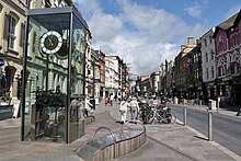 The old clock mechanism in St Mary Street PierheadClock.StMarySt.Cardif.jpg