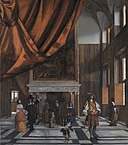 Pieter de Hooch - La Cámara del Consejo en el Ayuntamiento de Amsterdam - WGA11710.jpg