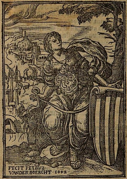 File:Pieter van der Borcht (I) - Printers' Mark in the Book Dat Vyants net der booser wercken 1552.jpg