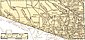 Map Pima County showing Harshaw, Arizona, 1883.