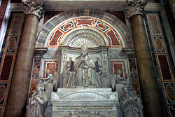 Monument to Pius VII in St. Peter's Basilica Pius VII monument.jpg