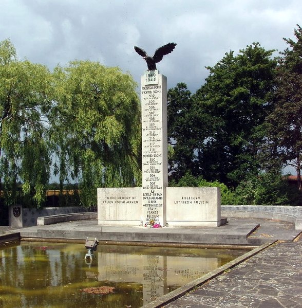 The Polish War Memorial near RAF Northolt