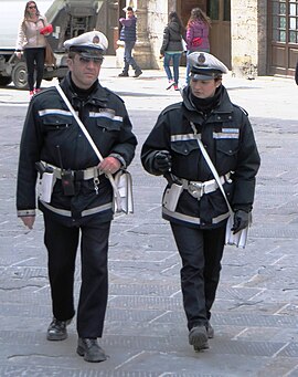 gemeentelijke politie in Perugia