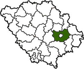 Poziția localității Poltava