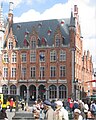 Post office Markt square, Bruges