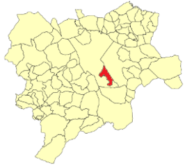 Kaart van Pozo Cañada