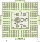 Prambanan Temple Compound Map en.svg