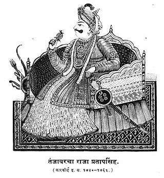 <span class="mw-page-title-main">Pratap Singh of Thanjavur</span> Raja of Thanjavur Maratha kingdom from 1739–1763