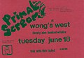 Primal Scream advertising postcard Madam Wong's West June 18 1985.jpg