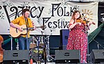 Thumbnail for File:Purbeck Valley Folk Festival 2021 - Jon Dyer &amp; Hannah Cumming (51406810597).jpg