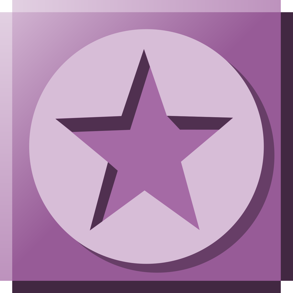 Purple star