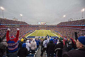 Das Ralph Wilson Stadium im Dezember 2014