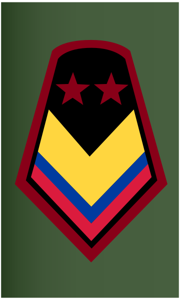 File:Rank insignia of sargento mayor of the Colombian Army.svg
