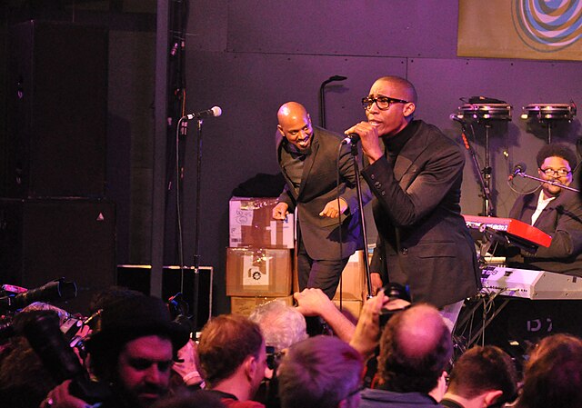 Saadiq performing at South by Southwest in 2011, promoting Stone Rollin'.