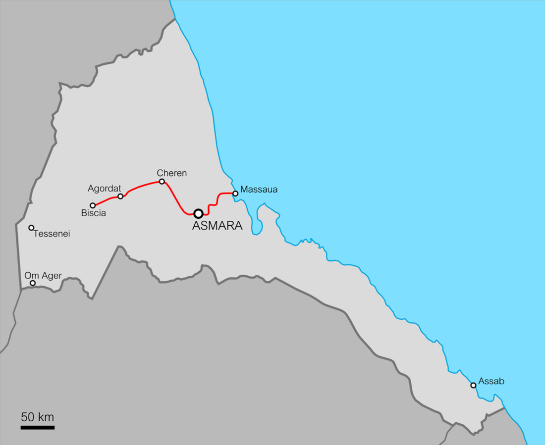 List of railway stations in Eritrea