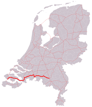 <span class="mw-page-title-main">A58 motorway (Netherlands)</span>