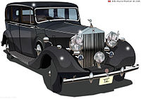 Rolls-Royce Phantom III uit 1936.