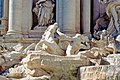 Rom, Italien: Trevi-Brunnen