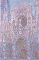 『ルーアン大聖堂、日没（灰色とピンクのシンフォニー）』1892 - 94年。油彩、キャンバス、100 × 65 cm。カーディフ国立博物館[249]（W1323）。