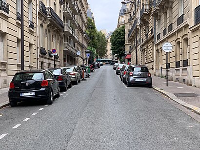 Comment aller à Rue Freycinet en transport en commun - A propos de cet endroit