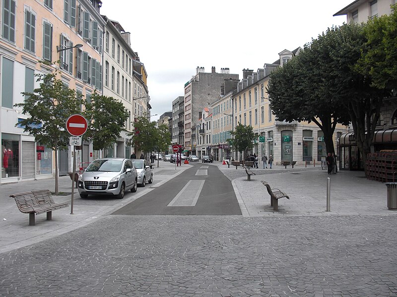 File:Rue Maréchal Foch de Pau.jpg