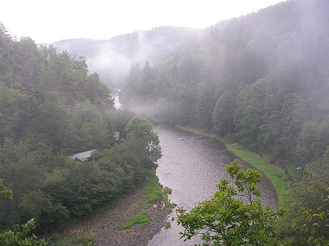 The Sázava River at the Kliment's View