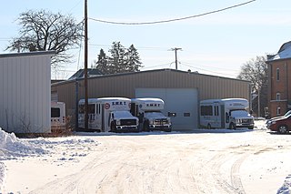 Scenic Mississippi Regional Transit Commuter bus system in Wisconsin, United States