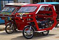 Tricycles-taxis locaux à Sabang