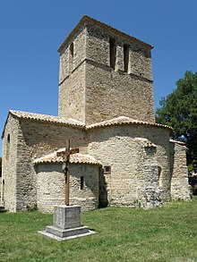 Notre-Dame de Beauvert – Apsiden, Querhaus und Vierungsturm