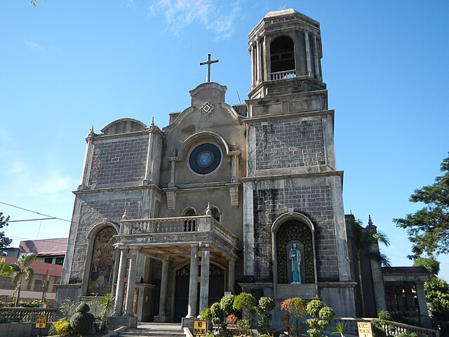 Image: San Jose Cathedral facade in San Jose, Nueva Ecija