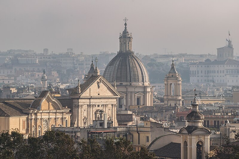 File:Sant'Agnese in Agone from Gianicolo Hill (1).jpg