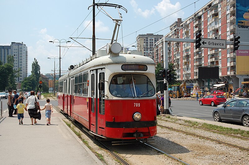 File:Sarajevo Tram-709 Line-4 2010-07-06.jpg