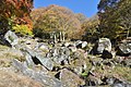 庭園（石庭 県指定名勝 石庭会館から望 2017年11月7日撮影）