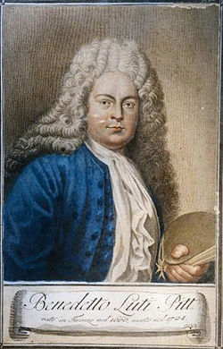 Бенедето Лути, автопортрет, след 1690, преди 1696