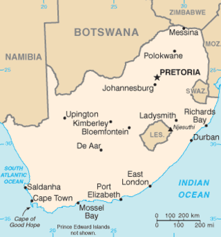 <span class="mw-page-title-main">Geography of South Africa</span> Overview of the geography of South Africa