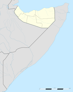 索馬里蘭在非洲之角的位置