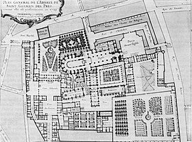 St-Germain des prés plan 1723.jpg