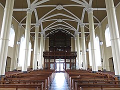 Interior of St. Canice's Catholic Church in 2018