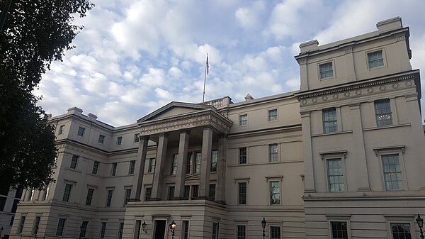 Former St George's Hospital at Hyde Park Corner (now The Lanesborough hotel)