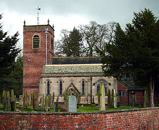 St Peters Church, Swettenham Church in Cheshire, England