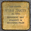 wikimedia_commons=File:Stolperstein_Zinader_Regina_Stolberg.jpg