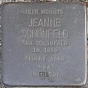 Stumbling block Jeanne Schönfeld