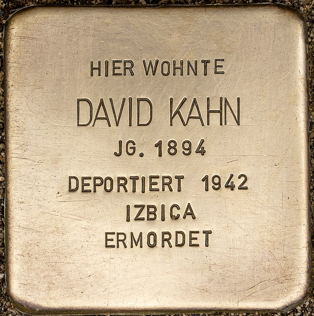 Stolperstein für David Kahn (Hirschaid).jpg