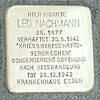 Stolperstein für Leo Nachmann