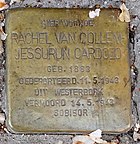 Stolperstein für Rachel van Collem-Cardozo