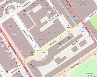 The immediate vicinity of Alfred Place. Store Street.jpg