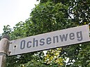 Дорожный знак Ochsenweg (Flensburg 13.08.2014), фото 02.jpg